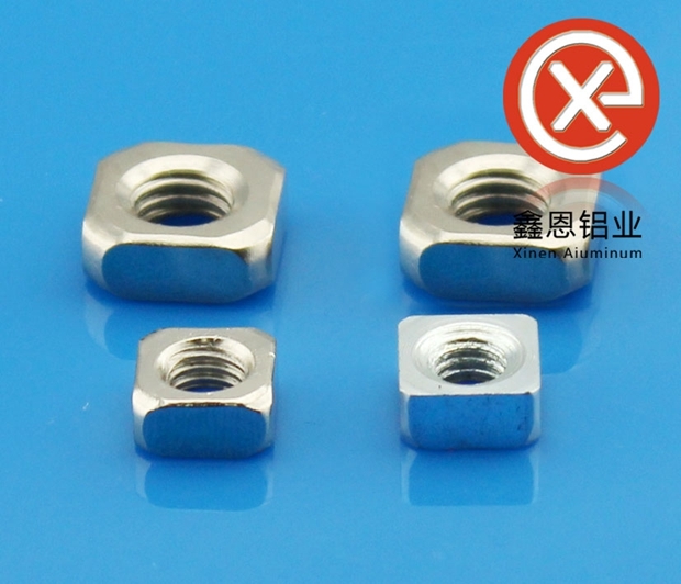 鋁型材配件四方螺母 鋁型材配件四方螺母