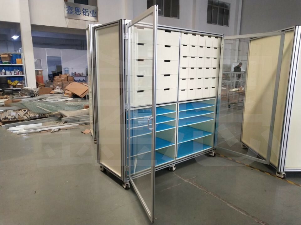 鋁型材PVC柜 鋁型材PVC柜