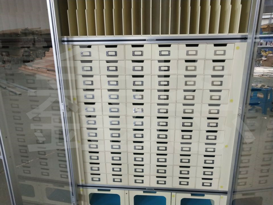 鋁型材PVC抽屜柜 鋁型材PVC抽屜柜